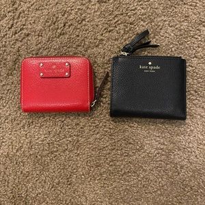 2 for 1 kate spade compact wallets